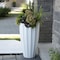 Mayne Sedona 28in Tall Planter - White 2832-W - alternate 3